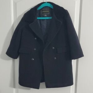 Rothschild Boy's Dark Navy Peacoat